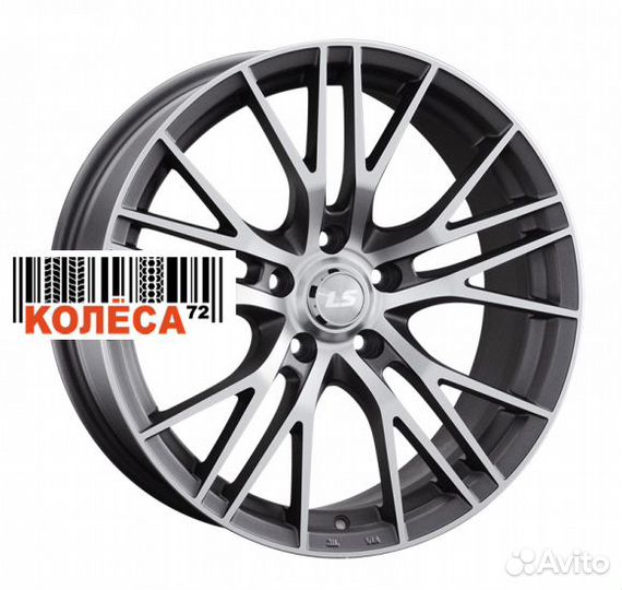 LS Wheels LS861 7.5x17 4x100 ET40 Dia60.1 mgmf