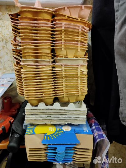 Лотки ячейки упаковки для яиц