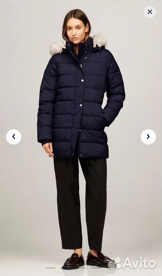 Пуховик зимний Tommy Hilfiger новый ориг S