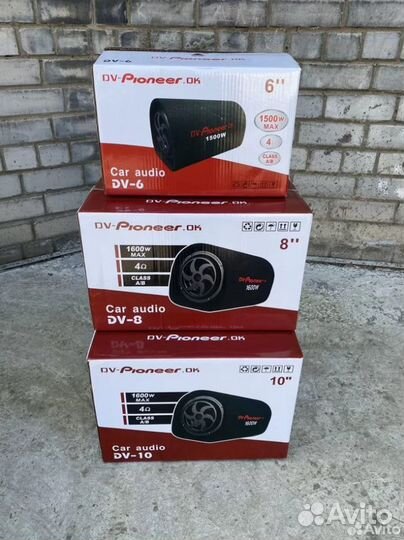 Активный сабвуфер пионер 6 / 8 / 10