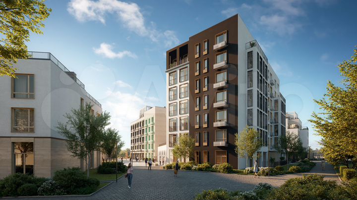 2-к. квартира, 57,3 м², 3/8 эт.