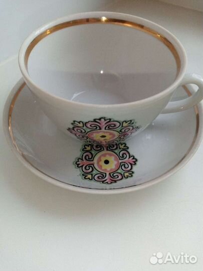 Чашка с блюдцем СССР