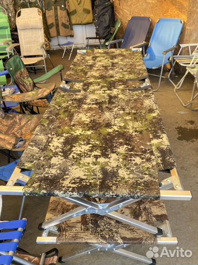 Раскладушка медведь 180 см