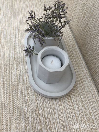 Набор из гипса, 3 предмета