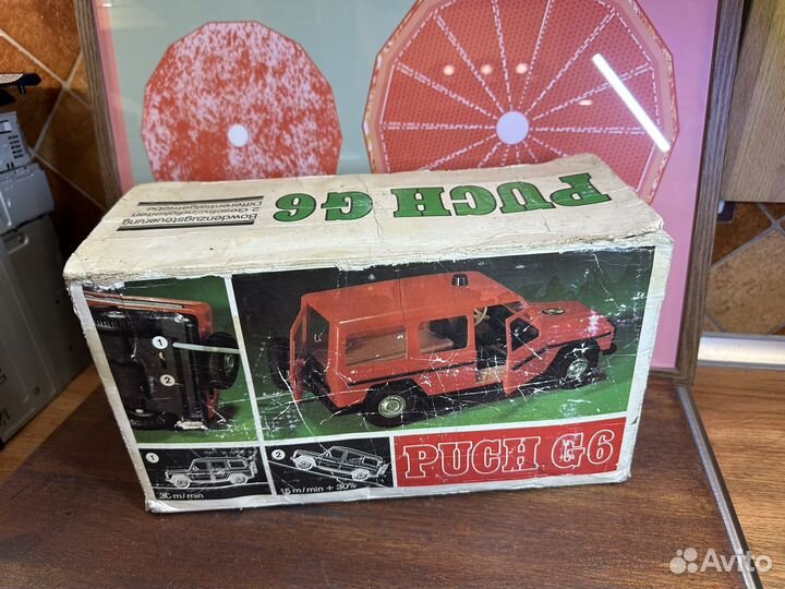 Машинка гдр puch g6 g-класс