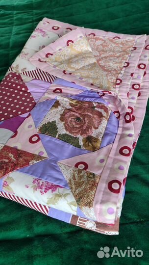 Одеяло плед детский, печворк