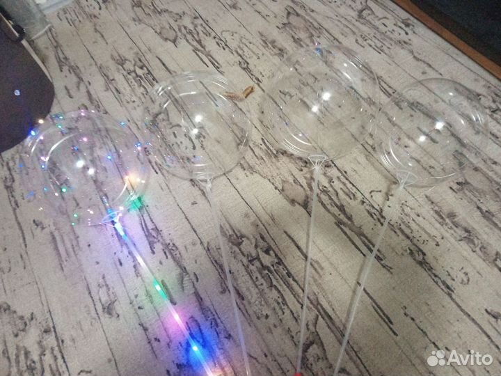 Надувной светящийся шар бобо