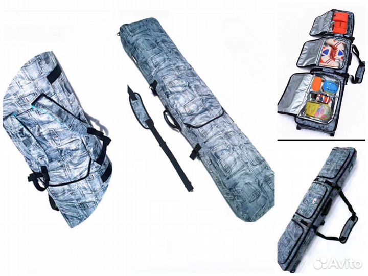 Чехол для сноуборда на колесах