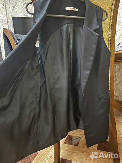 Жилетка 46-48 синяя