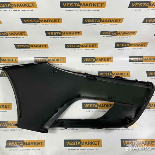 Накладка переднего бампера лада Веста кросс Vesta