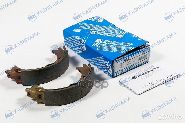 K2298 колодки барабанные Toyota Land Cruiser all