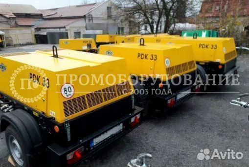 Винтовой компрессор dalgakiran PDK для пескоструя