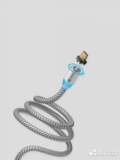 Кабель USB - microUSB, магнитный, Dream U40, 58206