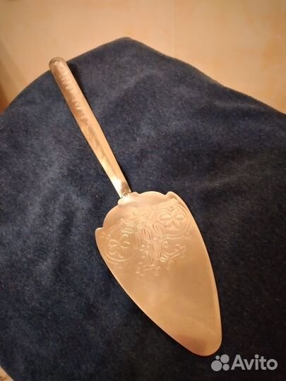 Лопатка для торта мельхиор СССР. Ереван