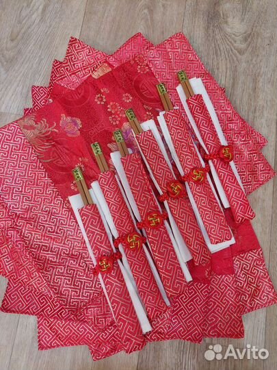Набор салфеток и палочек китайский