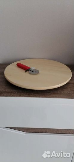 Поднос для пиццы, лопатка-нож для сыра