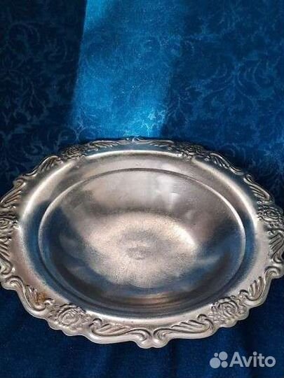 Ваза для фруктов на ножке СССР