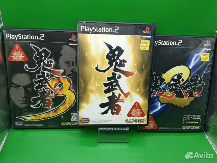 Onimusha 1,2,3 PS2 ntsc-j