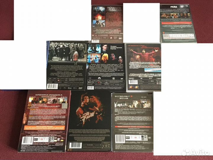 Фильмы на DVD часть 3 коллек., спец. и прочие