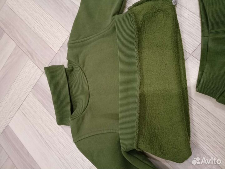 Теплый флисовый костюм
