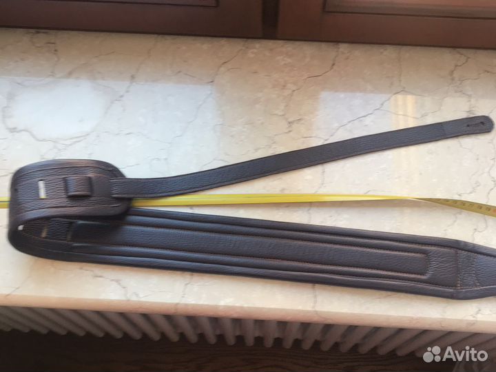 Ремень для гитары кожа