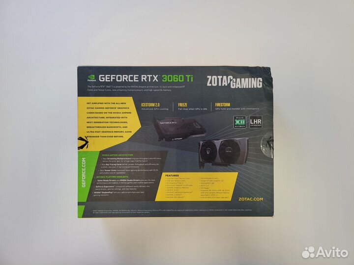 Zotac RTX 3060ti 8gb