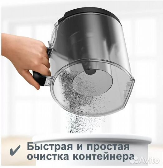 Контейнерный пылесос bosch BGS412234A
