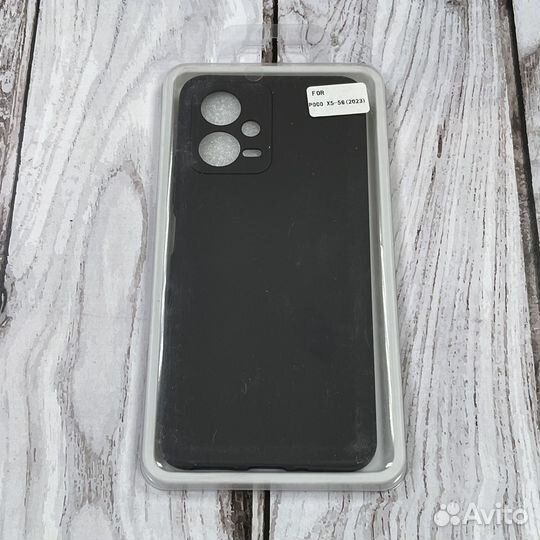 Чeхол накладка для Xiаоmi Рoсо Х5 черный