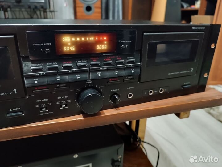 Дека кассетная tascam 202 mk lll