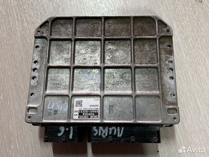 Блок управления двигателем Toyota Auris e15 МКПП