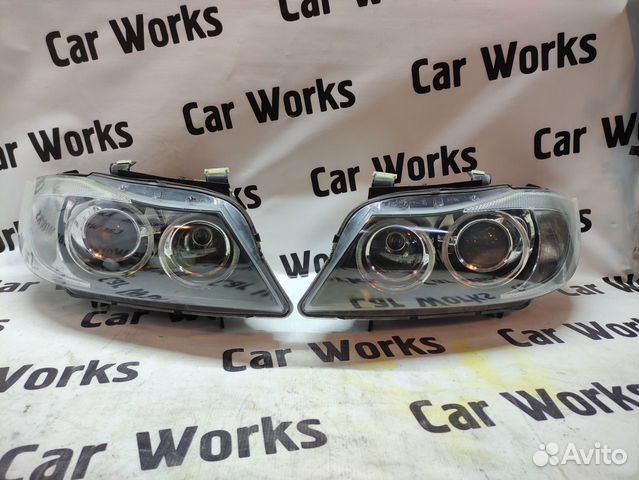 Передние фары BMW E90