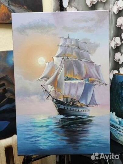 Картина маслом на холсте