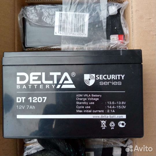 Аккумуляторная батарея delta1207