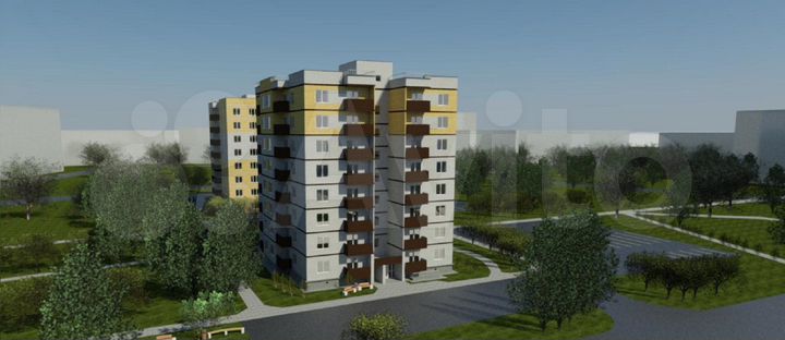 2-к. квартира, 47,9 м², 3/9 эт.