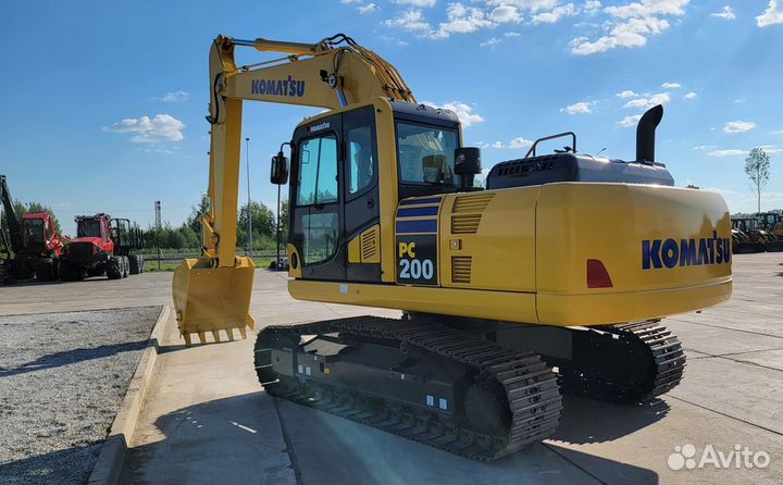 Гусеничный экскаватор Komatsu PC200-10, 2022