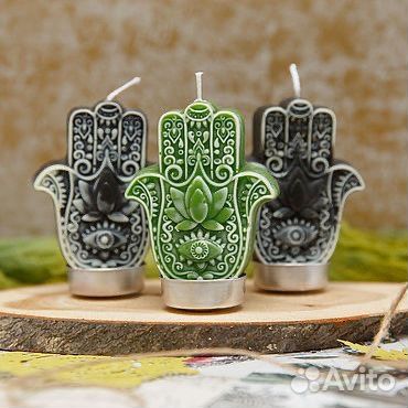 Свечи оберег Хамса