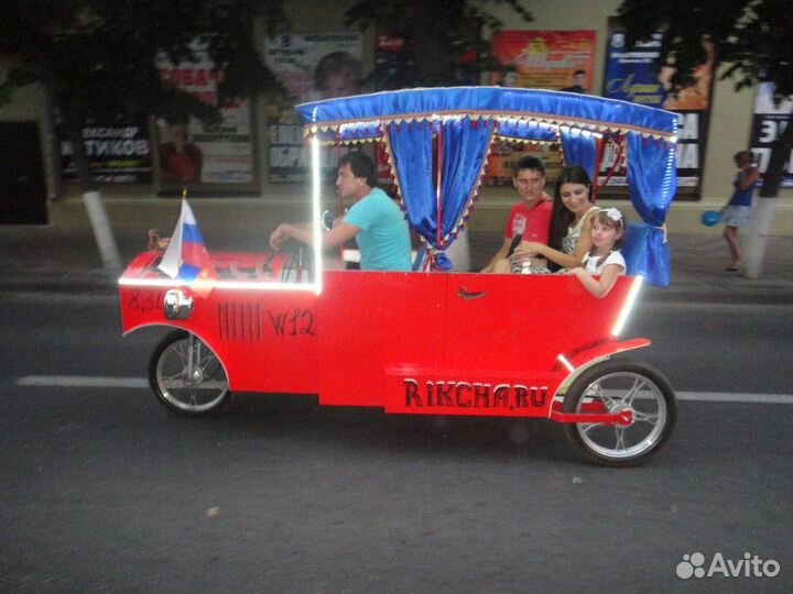 Мото-вело рикша Шатл