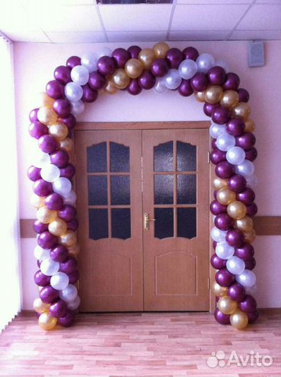 Оформление воздушными шарами