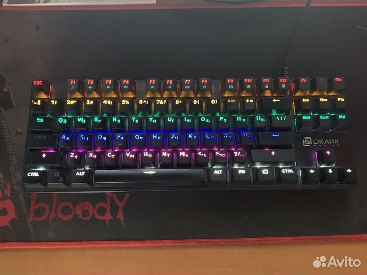 Игровая клавиатура oklick