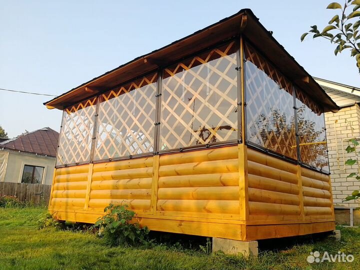 Мягкие окна для веранды