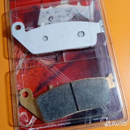 Тормозные колодки для суппортов Brembo на мото