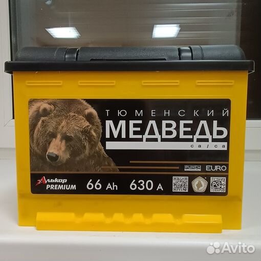 Аккумулятор Тюменский медведь 66
