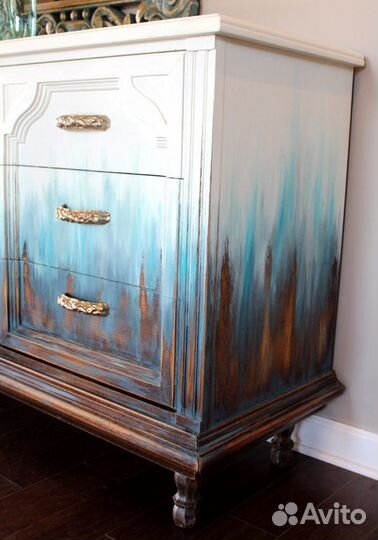 Замена кухонных фасадов, столешниц, реставрация