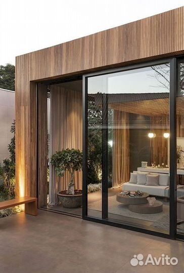 Панорамные окна и балконы