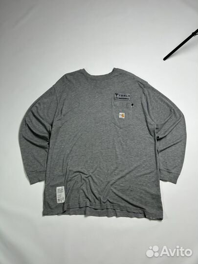 Лонгслив carhartt fr большого размера vintage usa