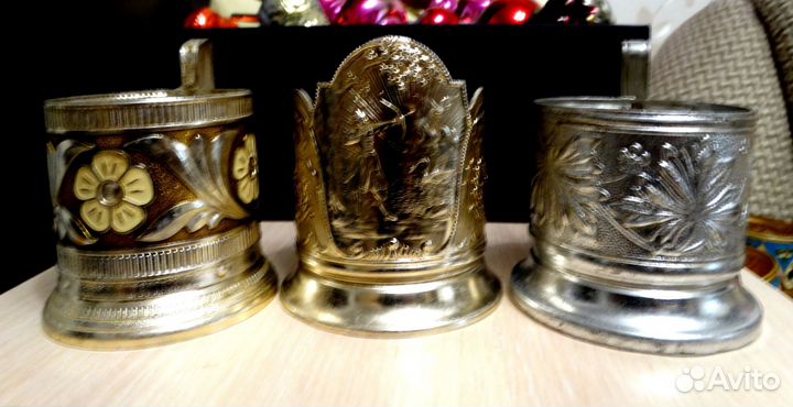 Подстаканники Советского периода