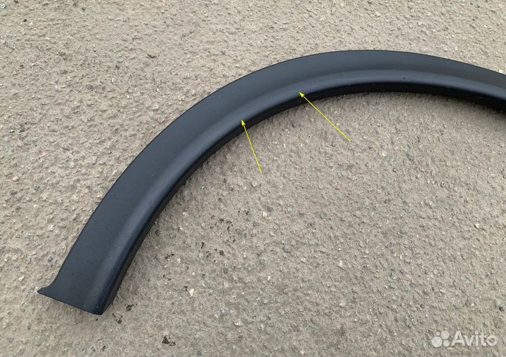 Накладка заднего крыла левого Juke F15