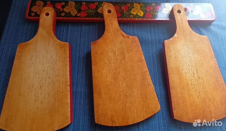 Хохлома. СССР.Набор досок кухонных бу