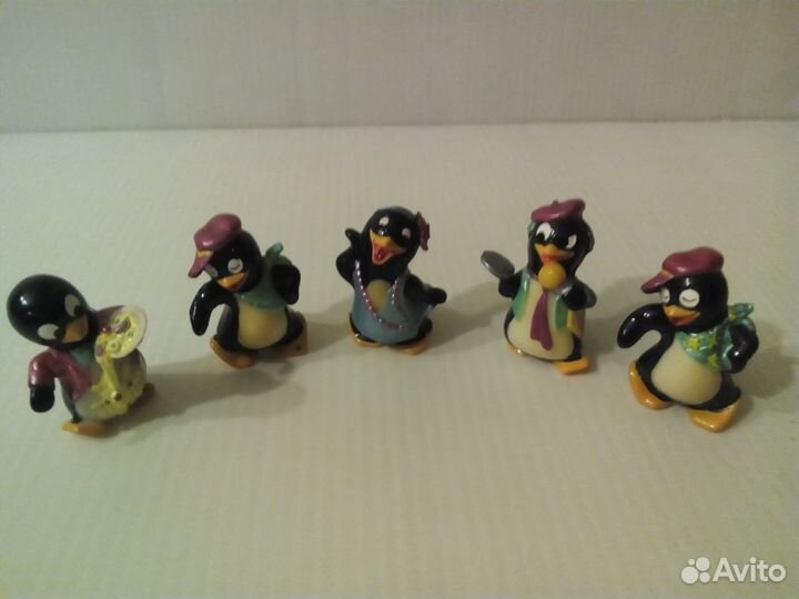 Киндер Солдатики Бегемоты Пингвины Динозавр Тачки