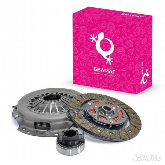 Сцепление всборе 2121 (диск нажимной, диск вед